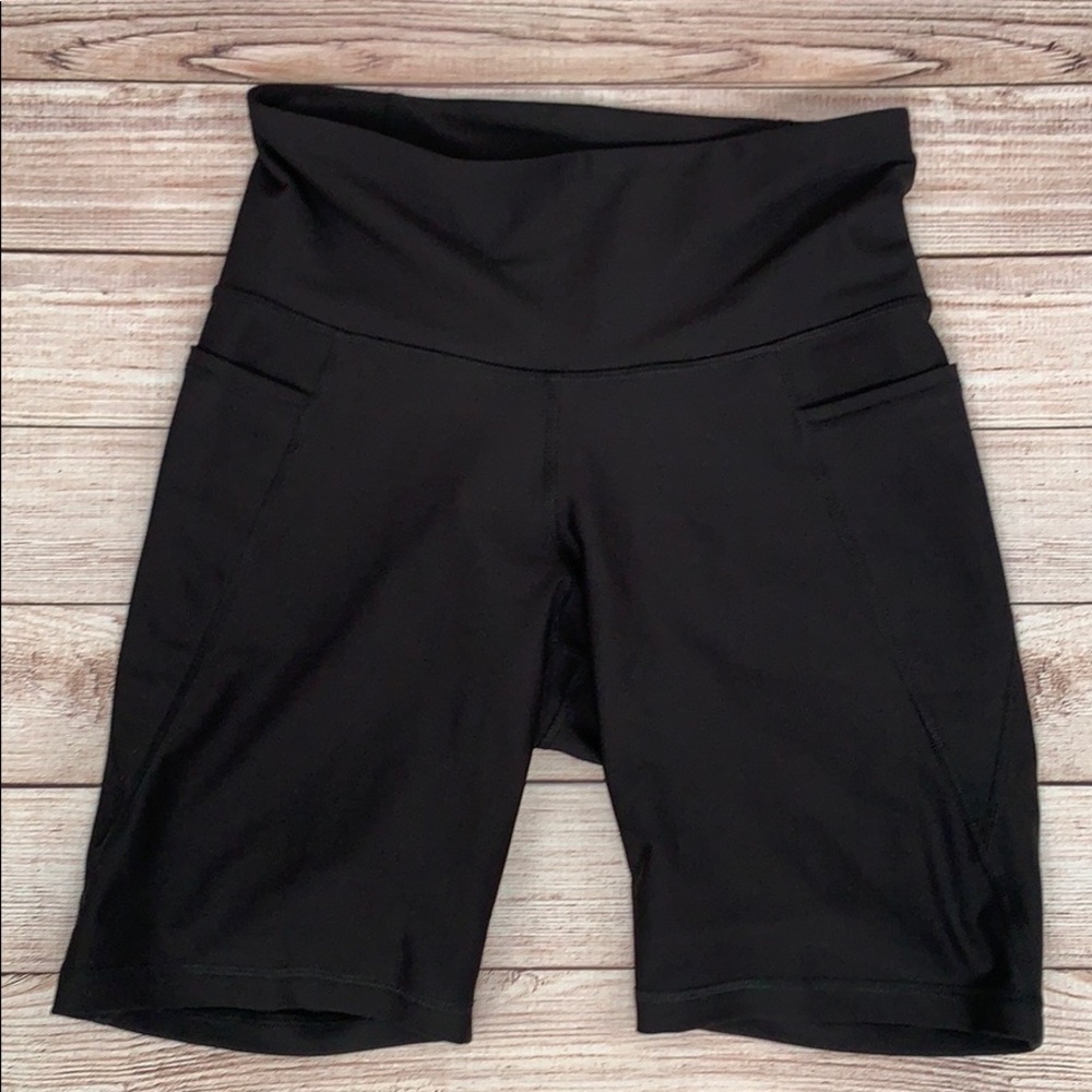 Black bike shorts